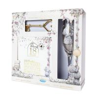 18th Birthday Plaque Glass & Key Me to You Gift Set Extra Image 1 Preview